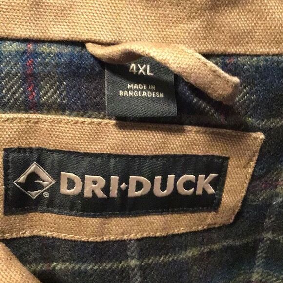 Dri duck canvas coat size 4X - Picture 6 of 6
